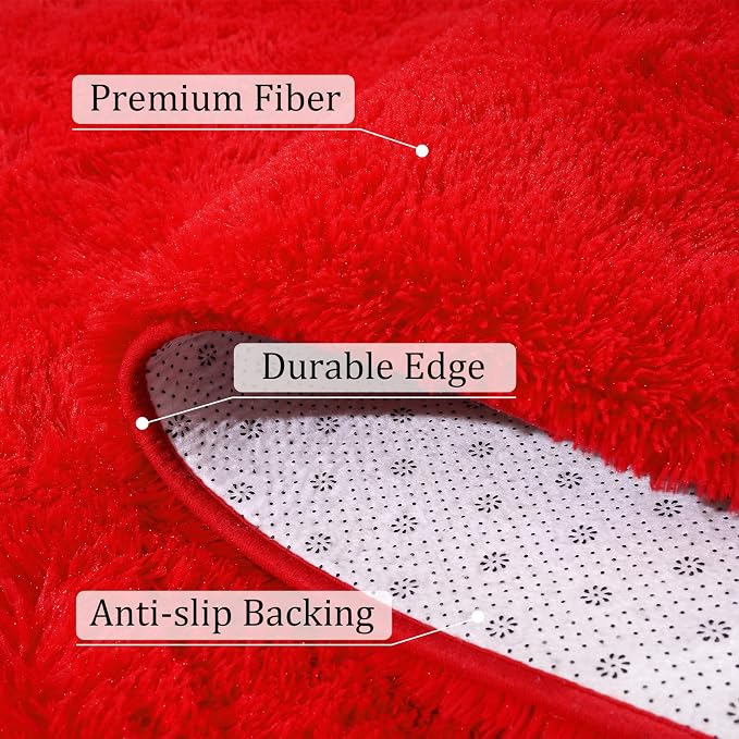BENRON Soft Runner Rugs for Bedroom 2x6, Washable Long Runners for Hallway - Image 5