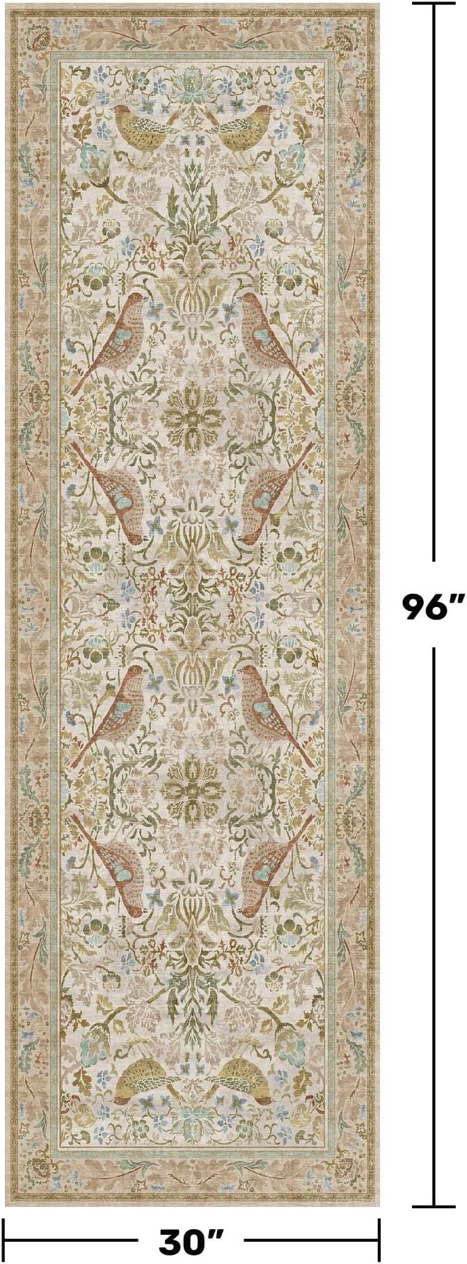 Hazo Haus 2'6"x8' Long Hallway Runner Rug - Image 2