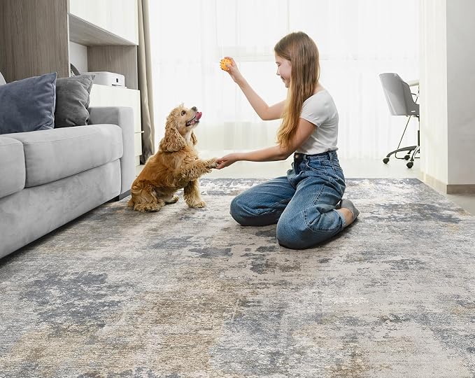 UERMEI 6x9 Area Rug Living Room Rugs - Image 5