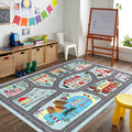 LIVEBOX Large Playroom Rug 5'x7' Kids Play Mat by LIVEBOX