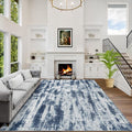 5x7 Area Rugs Washable Rug: Modern Abstract Living Room Rug Soft Anti-Skid Thin by GENTDRIZZ