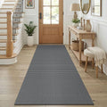 KOZYFLY Runners for Hallways 3x8 ft Washable Kitchen Runner Non Slip Rubber by KOZYFLY