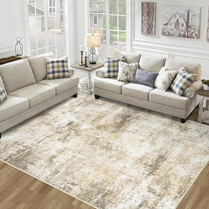 10x14 Area Rugs Living Room Rugs: Large Washable Rug by Tosuoka