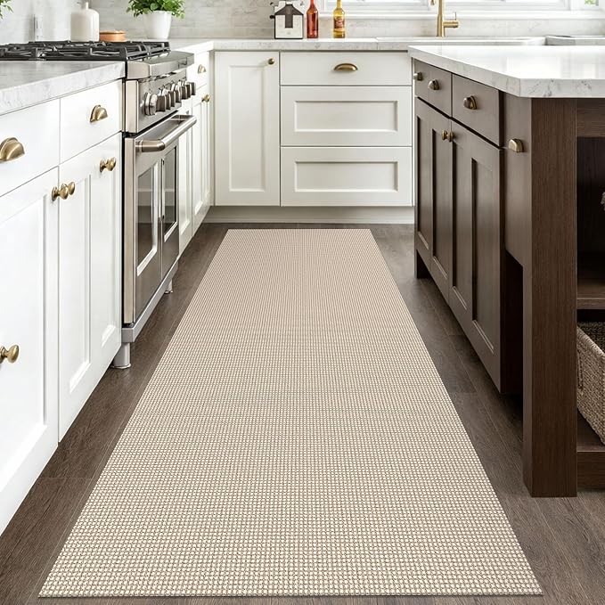 IOHOUZE Washable Runner Rug 3x8 Non Slip Rubber Backed Wide Hallway Runner - Image 7
