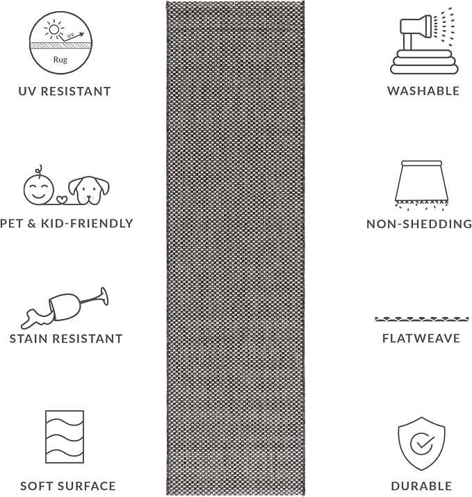 SAFAVIEH Washable Rug Outdoor Courtyard Collection - Image 9