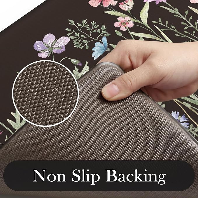 KIMODE Kitchen Mats Cushioned Anti Fatigue, Padded Kitchen Floor Mats, Non Slip - Image 4