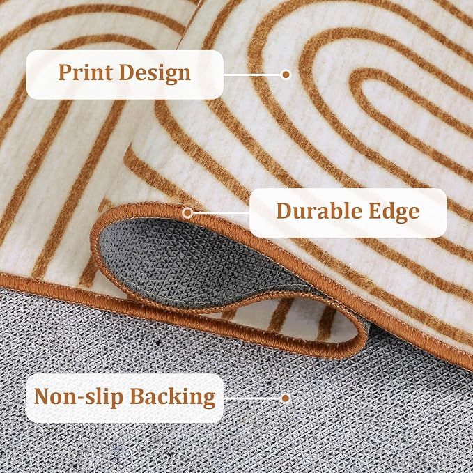 ROYHOME Washable Rug 8x10 Area Rugs - Image 5
