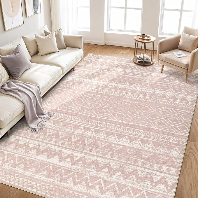 cotiled 5x8 Area Rugs Living Room Rug: Washable Boho Rugs - Image 6
