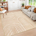 Lahome Abstract Washable Area Rug 6x9, Soft 6x9 Rug by Lahome