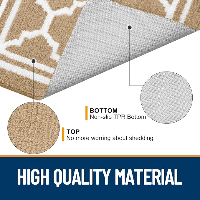 Buganda Indoor Door Mat, Dirt-Resistant and Absorbent Doormat, Low Profile - Image 4
