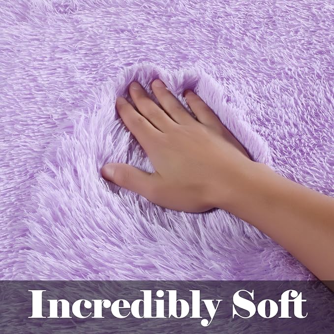 ONASAR Light Purple Runner Rugs - Image 2