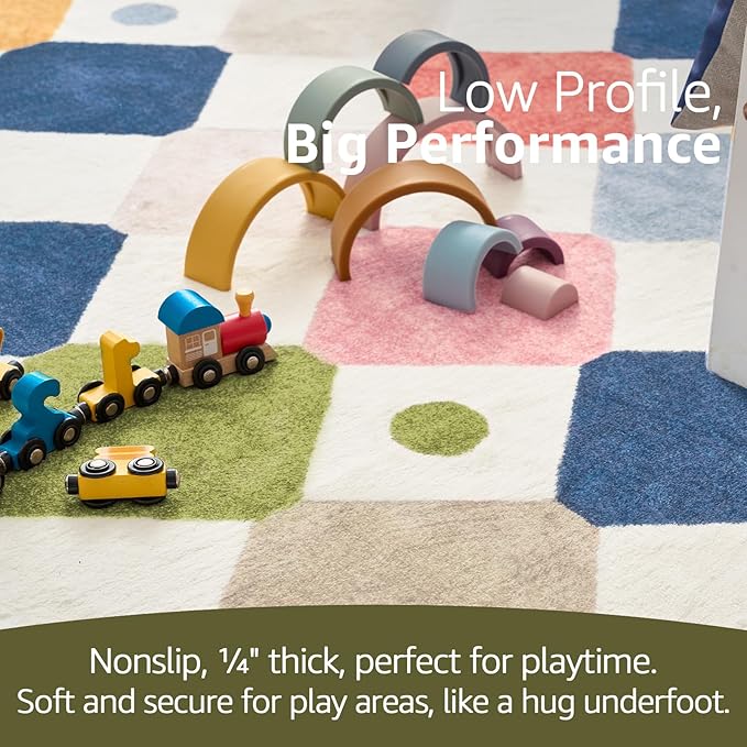 jinchan Macy Area Rug 2x3 Kids Entryway Washable Indoor Doormat Small Soft Non - Image 5