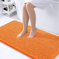 OLANLY Large Bathroom Rugs 40x24, Extra Soft Absorbent Chenille Bath Rugs by OLANLY