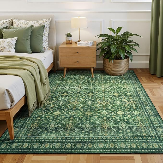 Lessymo 5x7 Washable Area Rug - Image 2