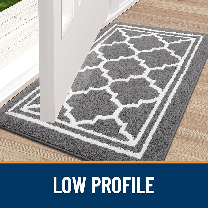 Buganda Indoor Door Mat, Dirt-Resistant and Absorbent Doormat, Low Profile - Image 3