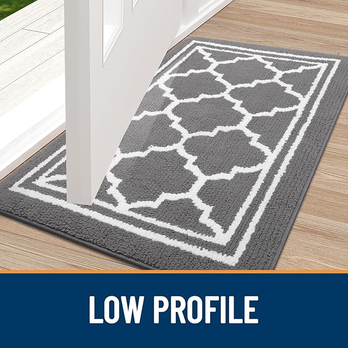 Buganda Indoor Door Mat, Dirt-Resistant and Absorbent Doormat, Low Profile - Image 3