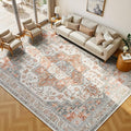 Lessymo 9×12 Area Rugs Washable by Lessymo