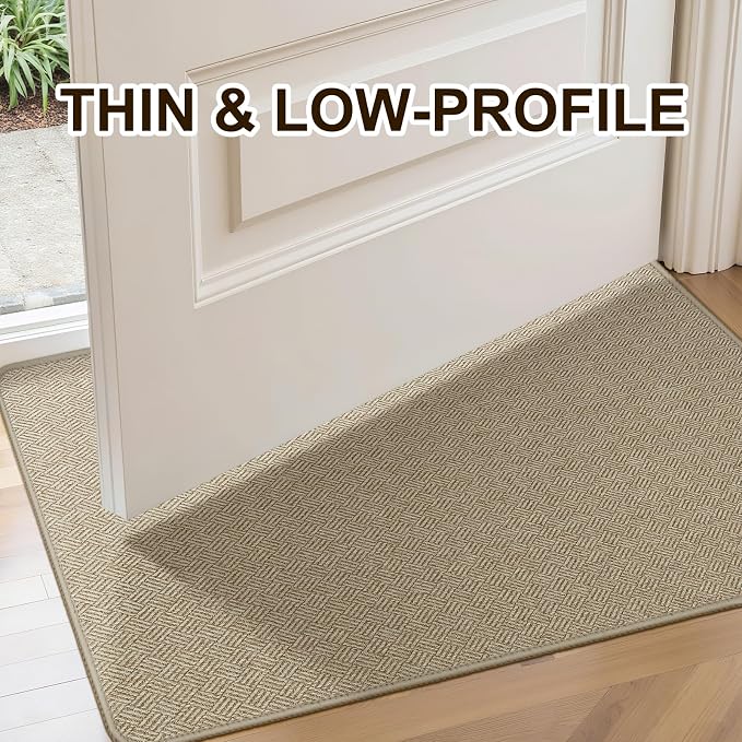 Ultra Thin Door Mat Indoor Entrance 36"x59", Low-Profile Indoor Door Mat - Image 3
