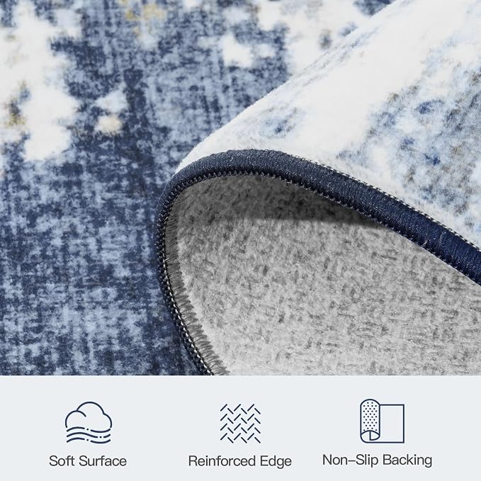 Lofus 5x7 Area Rug for Living Room, Abstract Rugs - Image 7