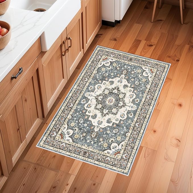 Washable Oriental Area Rug - Image 3