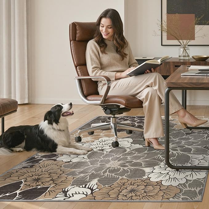36"x60" Office Chair Mat for Hardwood Tile Floor, Under Desk Carpet Protector - Image 7