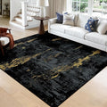 RELEANY Washable Area Rugs Square 8ft Non-Slip Modern Abstract Soft by RELEANY