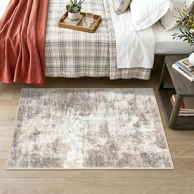 IOHOUZE Abstract Area Rug 3x4 Ft Washable Rugs - Image 8