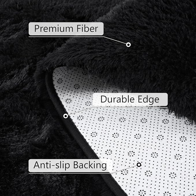 BENRON Soft Runner Rugs for Bedroom 2x6, Washable Long Runners for Hallway - Image 3