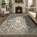 DCX Washable 6x9 Snake Rug, Soft Low Pile Carpet, Kid & Pet Friendly by DCXWashableRug