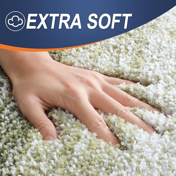 OLANLY Large Bathroom Rugs Mat 40x24, Extra Soft Absorbent Microfiber Bath Rugs - Image 3