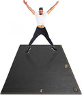 GXMMAT Large Exercise Mat 6'x4'/6'x5'/6'x6', Thick Workout Mats by GXMMAT