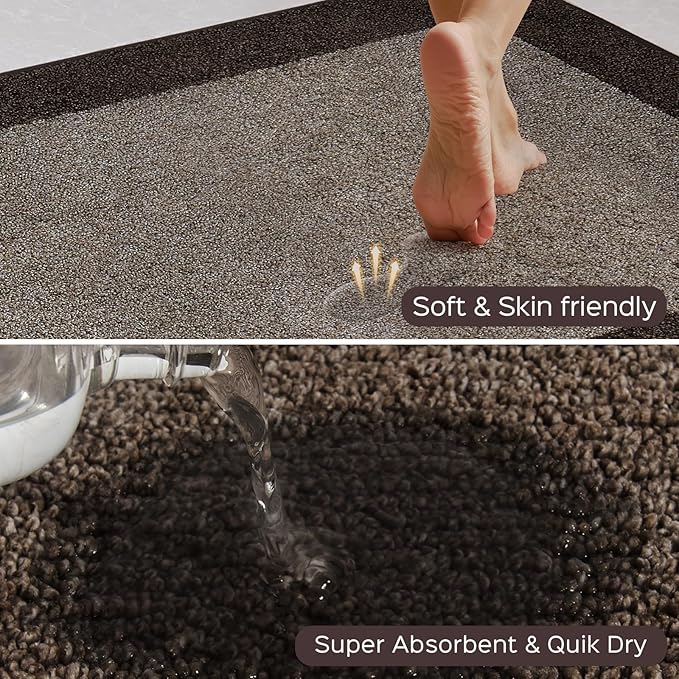 Machine Washable Kitchen Rug 24" x 36", Non Slip Kitchen Mat - Image 2