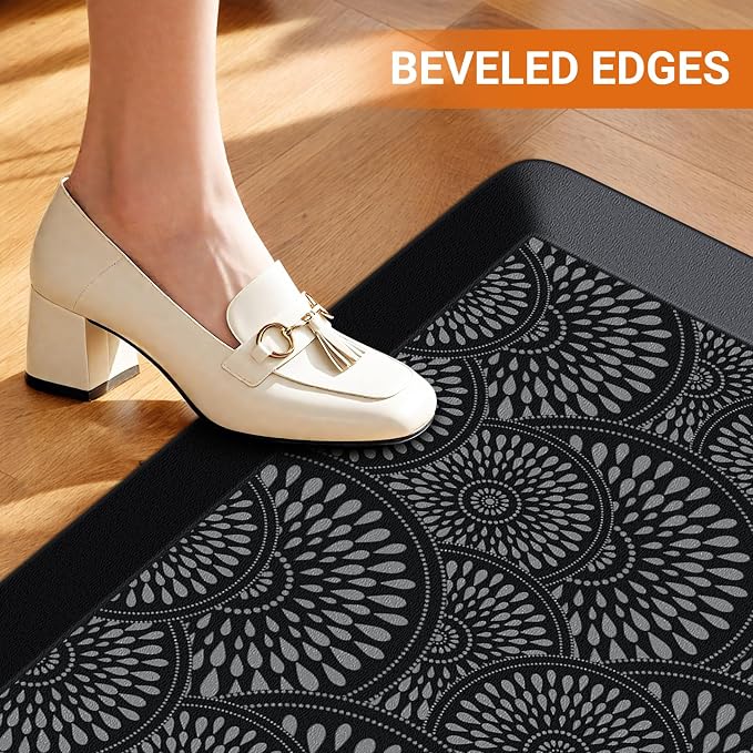 Mattitude Kitchen Mat, 17.3x39in Heavy Duty Ergonomic Comfort Foam Standing - Image 6