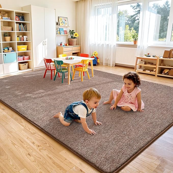 Keeko Living Room Rugs 7x10, Soft Modern Large Area Rug - Image 7