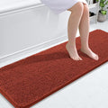 OLANLY Bathroom Runner Rugs 59x20, Soft Absorbent Chenille Bath Rugs, Rubber by OLANLY