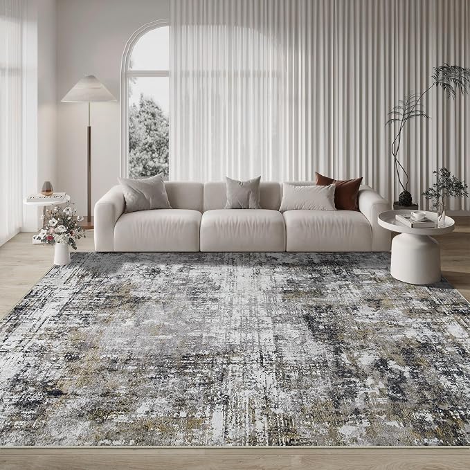 8x10 Area Rugs for Living Room Rug Washable: Modern Large Rug for Dining Room - Image 9