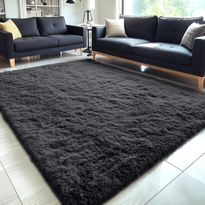 OLANLY 5x12 Machine Washable Large Area Rugs by OLANLY
