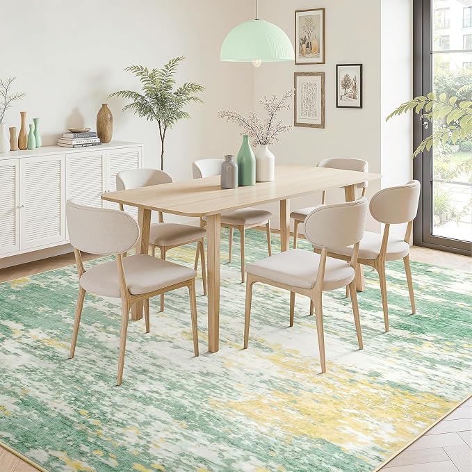 Lofus 8x10 Area Rug for Living Room, Abstract Large Rugs - Image 3