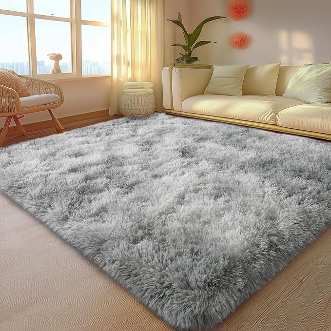 Mugorn 5x7 Rugs for Living Room, Large Fluffy Area Rugs for Bedroom, Soft by MUGORN