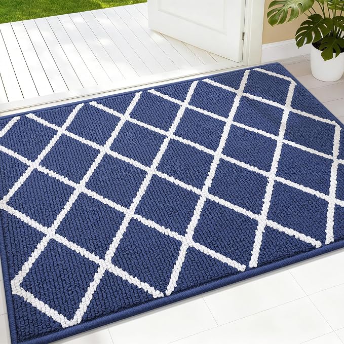 Finchitty Indoor Door Mat, Dirt Resistant and Absorbent, Low-Profile, Washable by Finchitty