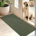 BEQHAUSE Dirt Trapper Door Mat 20" x 48", Non-Slip Washable Doormats Entrance by BEQHAUSE