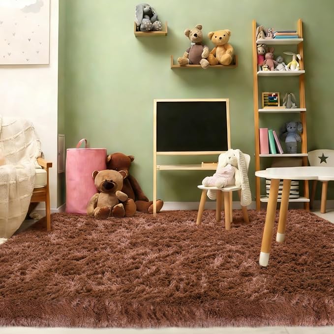 8x10 Area Rugs Living Room, Non-Slip Upgraded Indoor Thick Soft Rug, Modern - Image 6