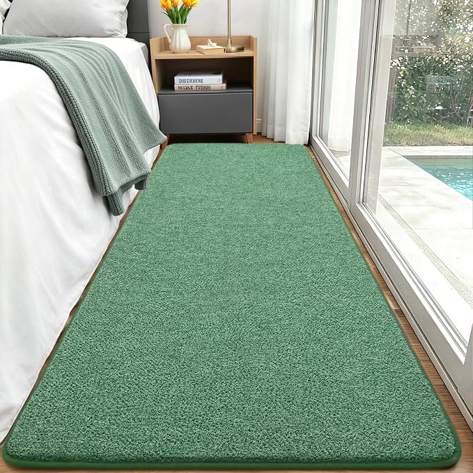 Keeko Soft Hallway Runner Rug, 2x8 Bedside Runner Rugs - Image 4