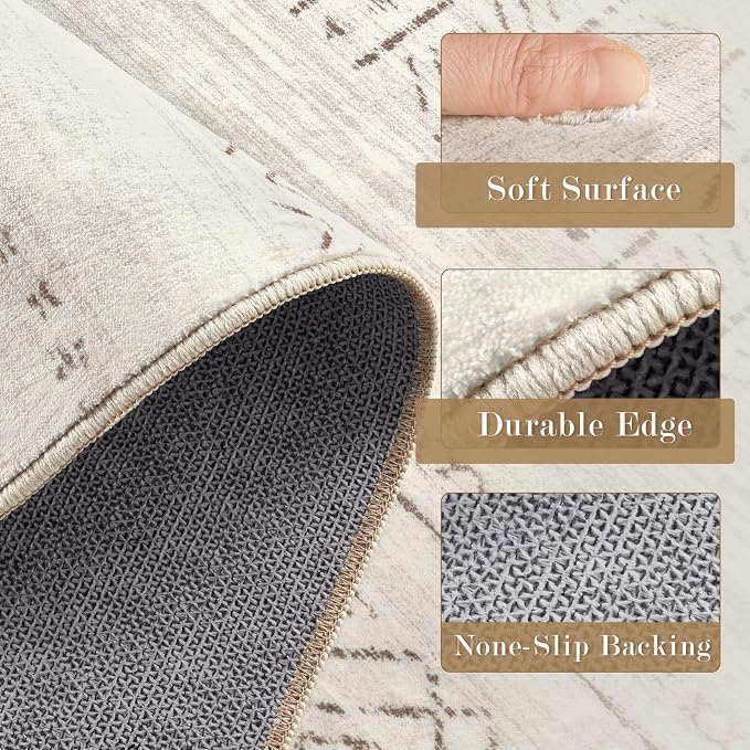 cotiled Washable 3x8 Runner Rugs: Washable Boho Rugs - Image 6