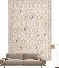 YIHOUSE Washable 5x7 Area Rugs for Bedroom Girls, Large Boho Carpet for Entyway by YIHOUSE