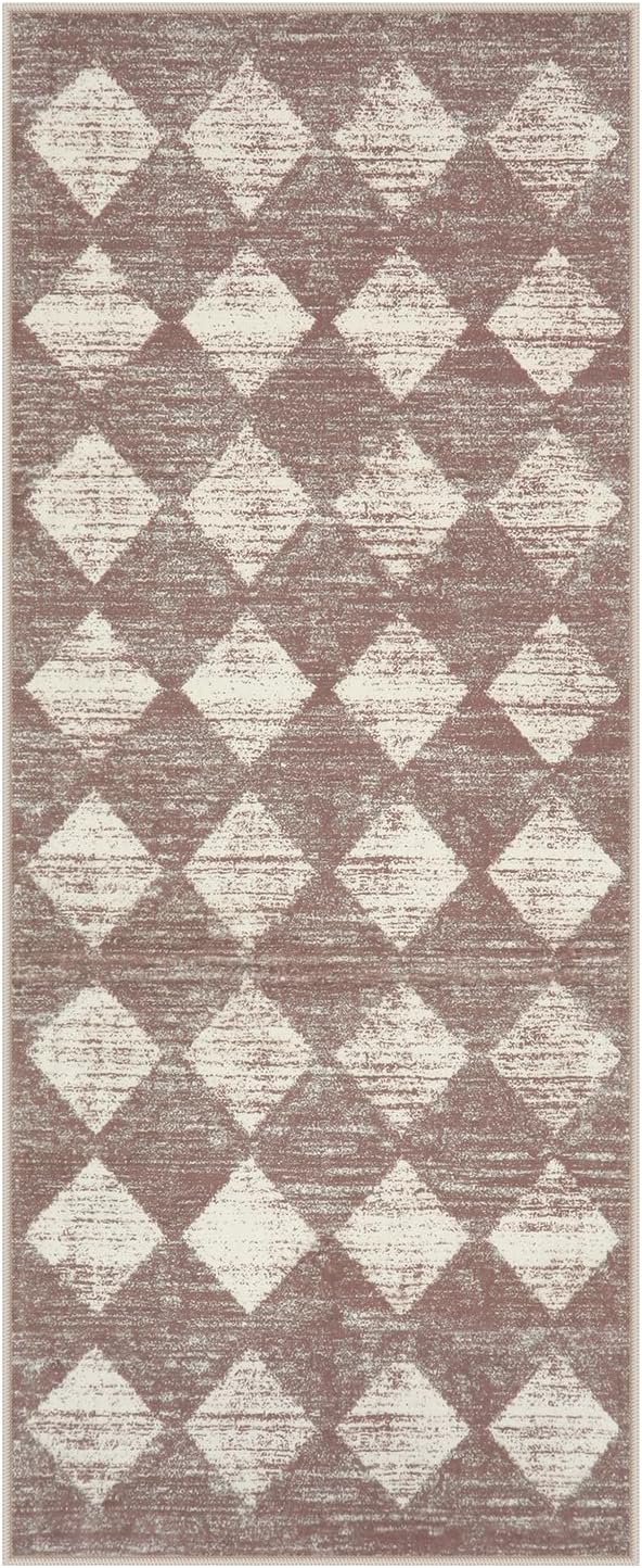 Lahome Zelie Machine Washable Bathroom Rugs Runner, 2x5 Non Slip Entryway Rugs - Image 9