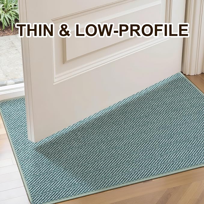 Ultra Thin Door Mat Indoor Entrance 24"x47", Low-Profile Indoor Door Mat - Image 6