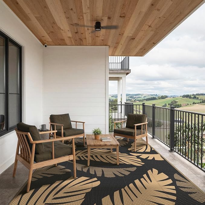GENIMO Waterproof Outdoor Rug 5' x 8' - Image 6