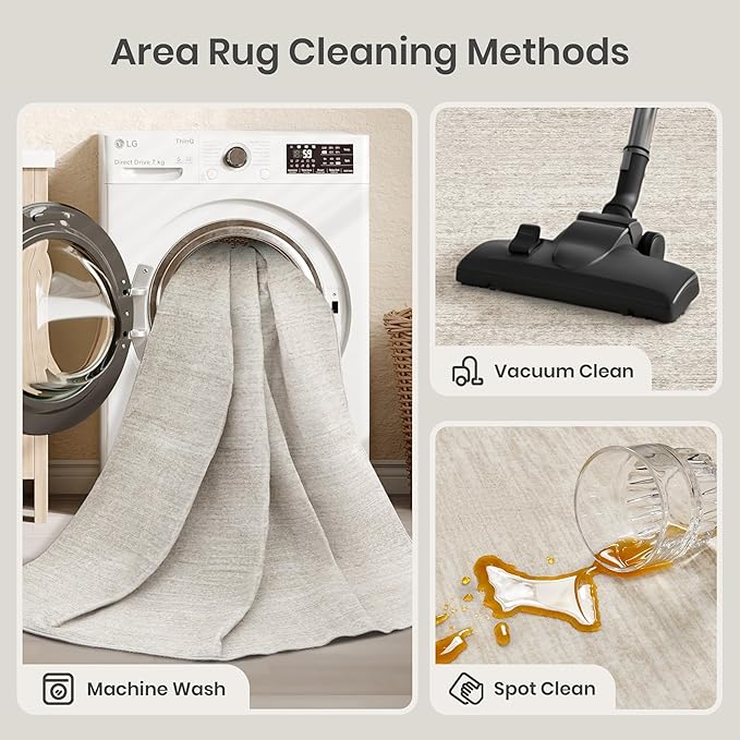 Valenrug Washable Rugs 8x10 - Image 5