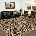 BESTSWEETIE Area Rug 8x10 Rug Machine Washable Non-Slip Low Pile Print Pattern by BESTSWEETIE